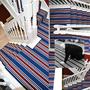 This turned out to be an amazing job. The very last piece of Brockway Carpets Carnaby. Fitted by Carlvin.
