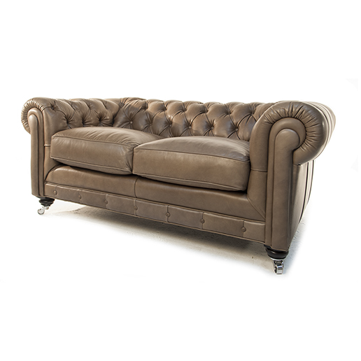Art Forma Newbury Chesterfield Medium Sofa in Leather