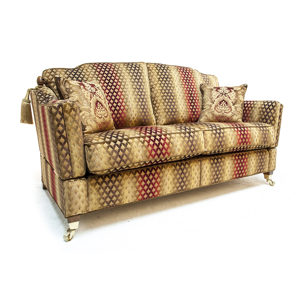 Gascoigne Designs James Knole 3 Seater 2 5 Sofas In Red Gascoigne Designs James Knole 3 Seater 2 5 Sofas In Red Gold Fabric