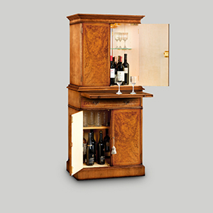 Iain James 001 AMC63 Walnut Drinks Cabinet 2