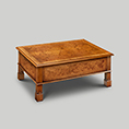 Iain James Furniture AMC282 Walnut Rectangular Low Table
