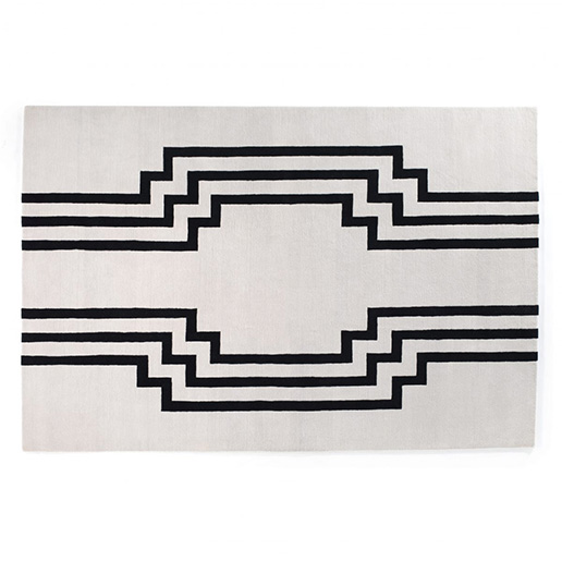 Jacaranda Rugs Refined Deco Monochrome JC1585