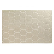 Jacaranda Rugs Refined Honeycomb Ivory JC202