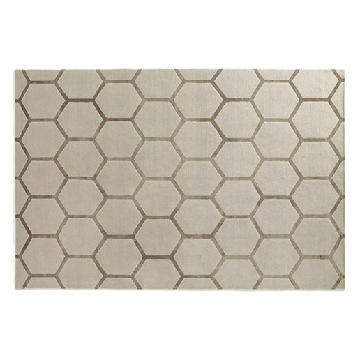 Jacaranda Rugs Refined Honeycomb Taupe JC2024