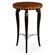 Jonathan Charles Icarus Collection Feather Inlay End Table 495242 ZEB