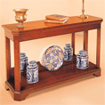 REH Kennedy Traditional Side Table with Potshelf / R.E.H. Kennedy Traditional Side Table with Potshelf at Kings always for the best service and prices