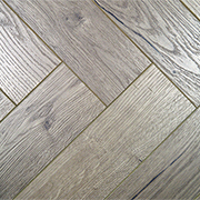 Premium Herringbone Laminate Flooring Feather Grey LM120045