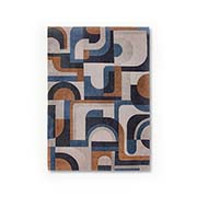 Louis De Poortere Nuance Collection Module Rug Camel Blue 9196 from Kings Interiors the ideal place to buy Rugs, Carpets and Flooring. Order Today or call 0115 9455584.