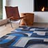 Louis De Poortere Nuance Collection Module Rug Weimar Blue 9207 2