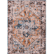 Louis De Poortere Antiquarian Antique Heriz Rug 8705 Seray Orange