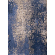 Louis De Poortere Mad Men Cracks Rug 8629 Abyss Blue