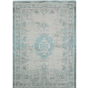 Louis De Poortere Fading World Medallion Rug 8259 Jade Oyster