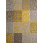 Louis De Poortere Vintage Multi Rug 8084 Yellow