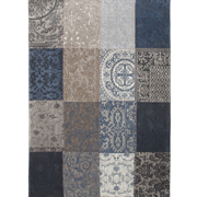 Louis De Poortere Vintage Multi Rug 8108 Bleu Denim