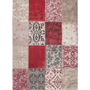 Louis De Poortere Vintage Multi Rug 8985 Antwerp Red