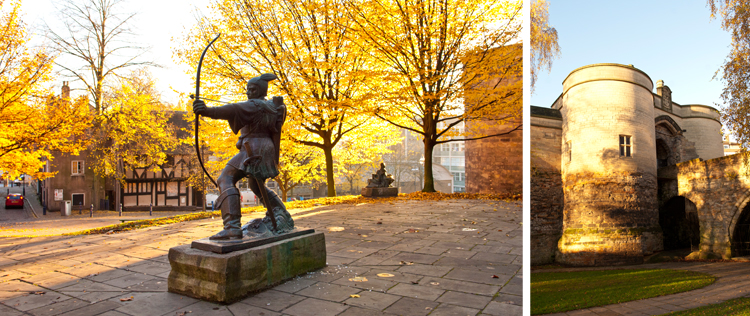 Robin Hood and Nottingham Castle
