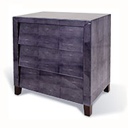 R V Astley 1950 Dark Grey Slanted Drawer 3 Drawer Chest 8002