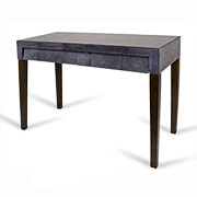 R V Astley 1950 Dark Grey Slanted Drawer Console Table 8003