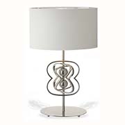 R V Astley Charles Bateson Infinity Table Lamp 50100 ( Including Shade )