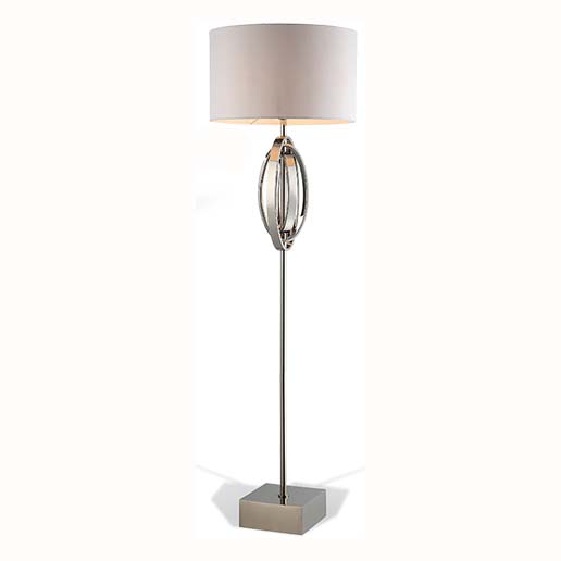 RV Astley Seraphina Chrome Floor Lamp 5575