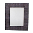 R V Astley Dark Grey Shagreen Mirror 8114