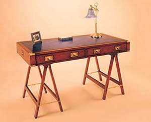 REH Kennedy Military Trestle Writing Table 4112