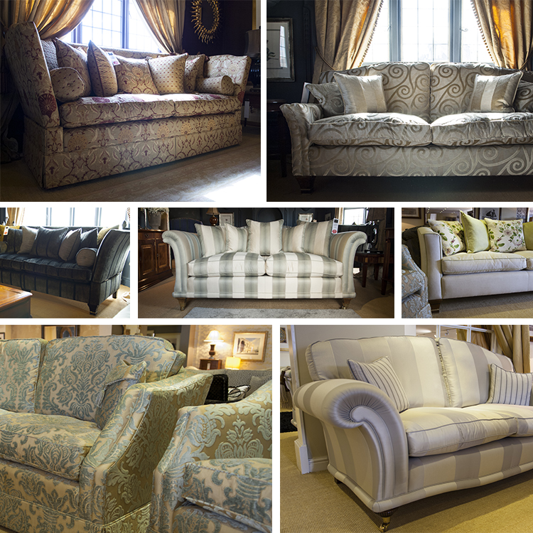 David Gundry Showroom at Kings Interiors of Nottingham for the best display of David Gundry Upholstery.