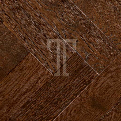 Ted Todd Wood Flooring Project Caramel Narrow Herringbone Oak Brushed and Oiled PROJBL005