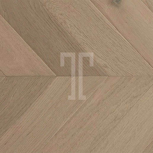 Ted Todd Wood Flooring Warehouse Raw Cotton Oak Chevron Textured and Oiled WARECH08