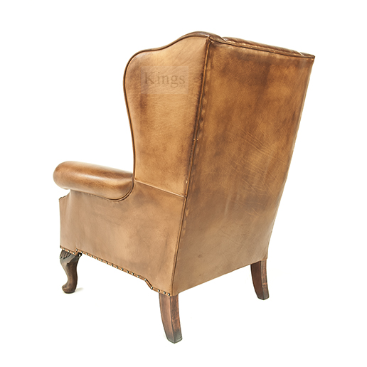 Contrast Upholstery Chaucer Wing Chair 2