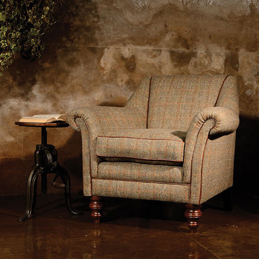 Tetrad Harris Tweed Dalmore Accent Chair  2