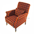 Tetrad Harris Tweed Bowmore Chair Autumn Check ab