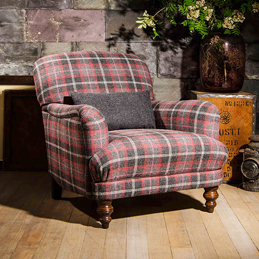 Tetrad Harris Tweed Braemar Chair