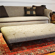 Tetrad Upholstery Harris Tweed Bowmore Stool at Kings Interiors for that better Tetrad deal.