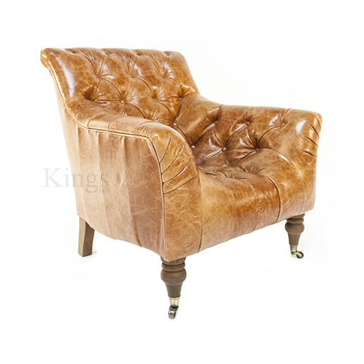 Tetrad Upholstery Yale Chair in Leather