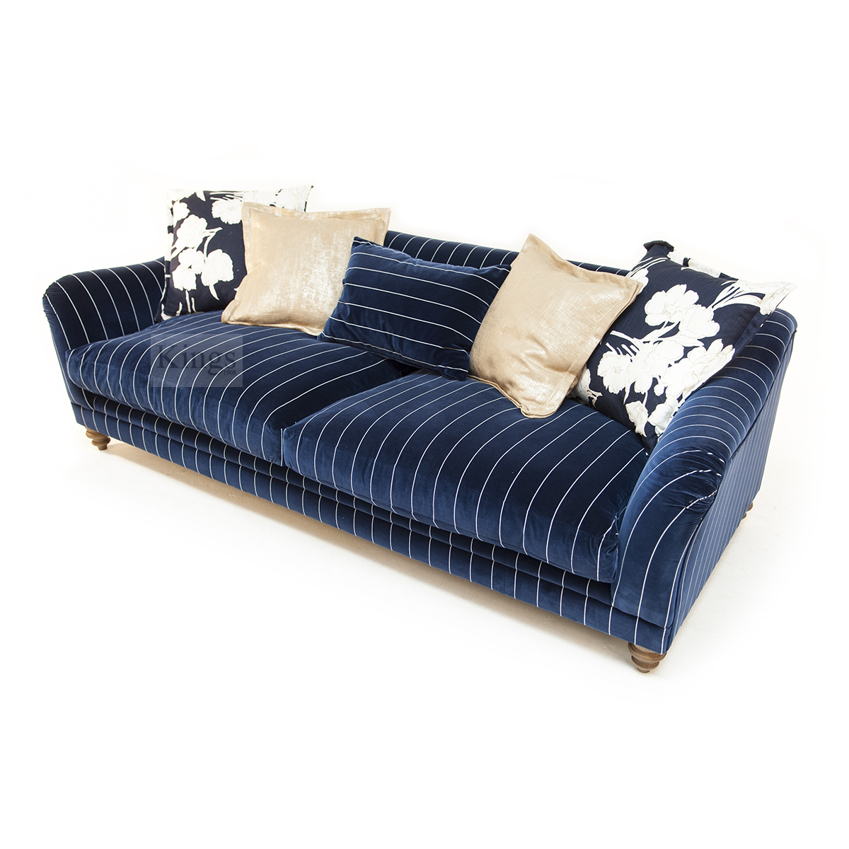 Tetrad Upholstery Gatsby Midi Sofa In Ralph Lauren Signature Fabric Tetrad Upholstery Gatsby Sofa Foot In Ralph Lauren Signature Fabric 2