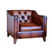 Tetrad Upholstery Battersea Chair In Leather at Kings of Nottingham for that better Contrast Deal.