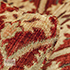 Tetrad Elgar Red Cushion Detail