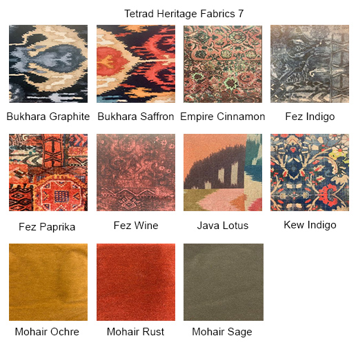 Tetrad Heritage Fabrics 7