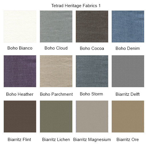Tetrad Heritage Fabrics 1