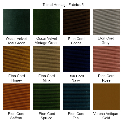 Tetrad Heritage Fabrics 5