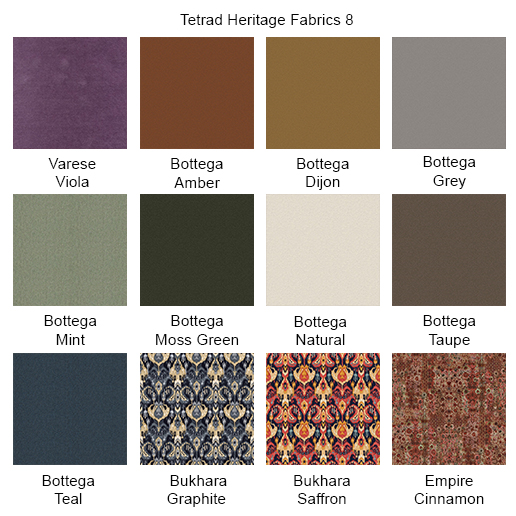 Tetrad Heritage Fabrics 8