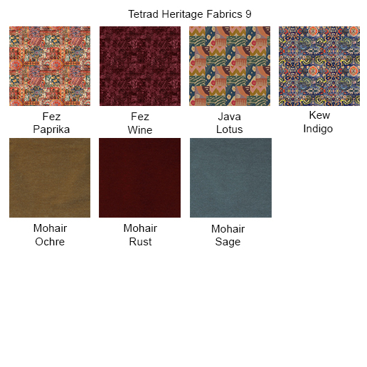 Tetrad Heritage Fabrics 9