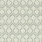 The Woven Edge Kaleen Fretwork Silver