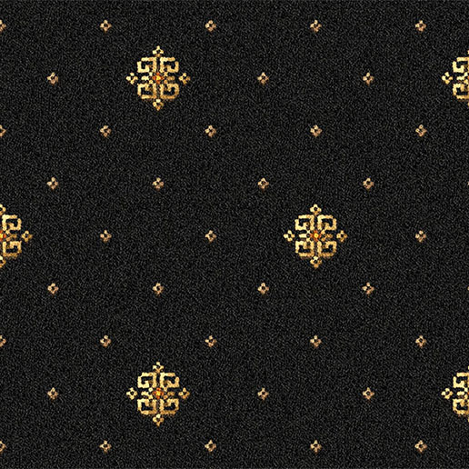 Ulster Carpets Athenia Motif Black 91/2707