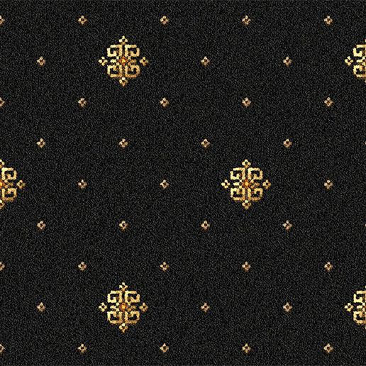 Ulster Carpets Athenia Motif Black 91/2707