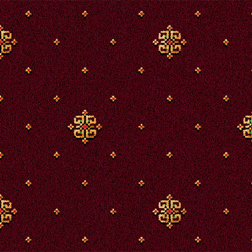 Ulster Carpets Athenia Motlf Wine 22/2566