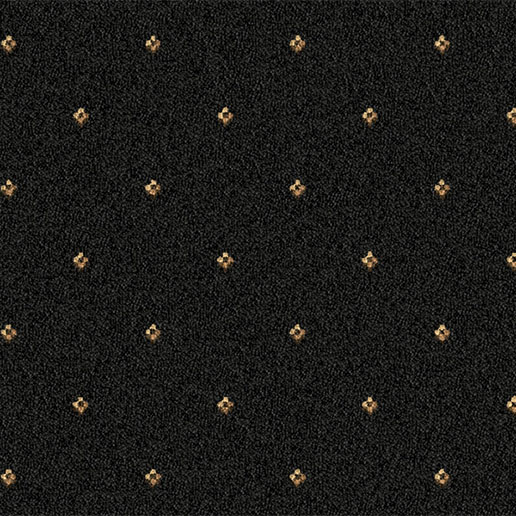 Ulster Carpets Athenia Pindot Black 91/2572