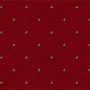 Ulster Carpets Athenia Pindot Red 10/2572