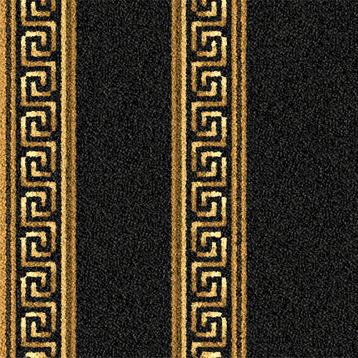 Ulster Carpets Athenia Runner Black 91/2711